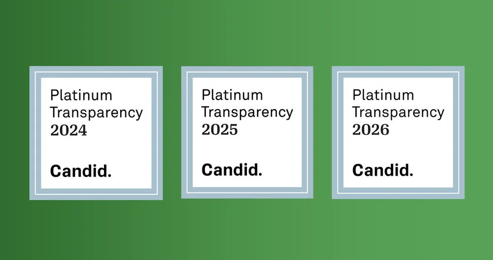 platinum transparency Candid Platinum Transparency badges for 2024, 2025, and 2026